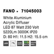 FANO - NovaLuce-71045003 - Plafoniera