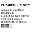ELIZABETH - NovaLuce-7120021 - Candelabru