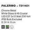 PALERMO - NovaLuce-7311401 - Plafoniera