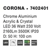 CORONA - NovaLuce-7402401 - Pendul