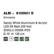 ALBI - NovaLuce - NL-8105601D - Pendul