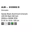 ALBI - NovaLuce - NL-8105602D - Pendul