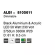 ALBI - NovaLuce-8105611 - Plafoniera