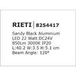 RIETI - NovaLuce-8254417 - Corp pentru sistem de sina