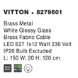 VITTON - NovaLuce-8279601 - Pendul