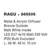 RAGU - NovaLuce-866606 - Plafoniera