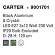 CARTER - NovaLuce-9001701 - Pendul