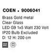 COEN - NovaLuce - NL-9006041 - Pendul