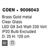 COEN - NovaLuce - NL-9006043 - Pendul
