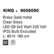 KING - NovaLuce - NL-9006050 - Pendul