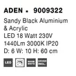 ADEN - NovaLuce - NL-9009322 - Pendul