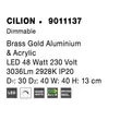 CILION - NovaLuce-9011137 - Plafoniera