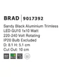 BRAD - NovaLuce-9017392 - Spot incastrabil