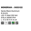 MONDRIAN - NovaLuce-9053122 - Aplica pentru baie