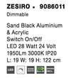 ZESIRO - NovaLuce-9086011 - Lampadar