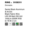 RING - NovaLuce-9108311 - Aplica de perete
