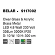 BELAR - NovaLuce-9117002 - Pendul