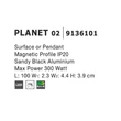 PLANET 02 - NovaLuce-9136101 - Accesorii pentru sistem magnetic