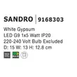 SANDRO - NovaLuce-9168303 - Aplica de perete
