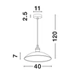 SANGRO - NovaLuce-9181400 - Pendul