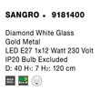 SANGRO - NovaLuce-9181400 - Pendul