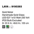 LAVA - NovaLuce-9190393 - Pendul