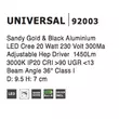 UNIVERSAL - NovaLuce-92003 - Spot