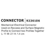 CONNECTOR - NovaLuce-9236106 - Accesorii pentru sistem magnetic