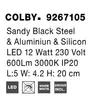 COLBY - NovaLuce - NL-9267105 - Aplica de perete