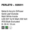 PERLETO - NovaLuce - NL-926811 - Plafoniera