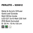 PERLETO - NovaLuce-926812 - Pendul