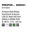 PRESTON - NovaLuce-9285601 - Pendul
