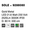SOLE - NovaLuce-9288080 - Pendul