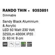 RANDO THIN - NovaLuce-9353851 - Plafoniera