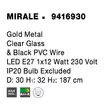 MIRALE - NovaLuce-9416930 - Pendul