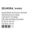 ZELMIRA - NovaLuce-94500 - Spot incastrabil