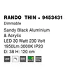RANDO THIN - NovaLuce-9453431 - Pendul