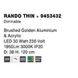 RANDO THIN - NovaLuce-9453432 - Pendul