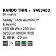 RANDO THIN - NovaLuce-9453453 - Pendul
