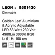 LEON - NovaLuce-9501430 - Pendul