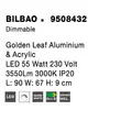 BILBAO - NovaLuce-9508432 - Plafoniera