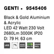 GENTI - NovaLuce-9545406 - Pendul