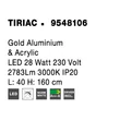 TIRIAC - NovaLuce-9548106 - Lampadar