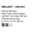 MELODY - NovaLuce-9581501 - Pendul