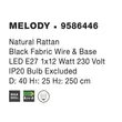 MELODY - NovaLuce-9586446 - Pendul