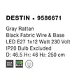 DESTIN - NovaLuce-9586671 - Pendul