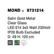 MOND - NovaLuce-9731214 - Pendul