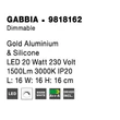 GABBIA - NovaLuce-9818162 - Iluminat de veghe