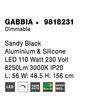 GABBIA - NovaLuce-9818231 - Pendul