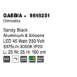 GABBIA - NovaLuce-9818251 - Pendul